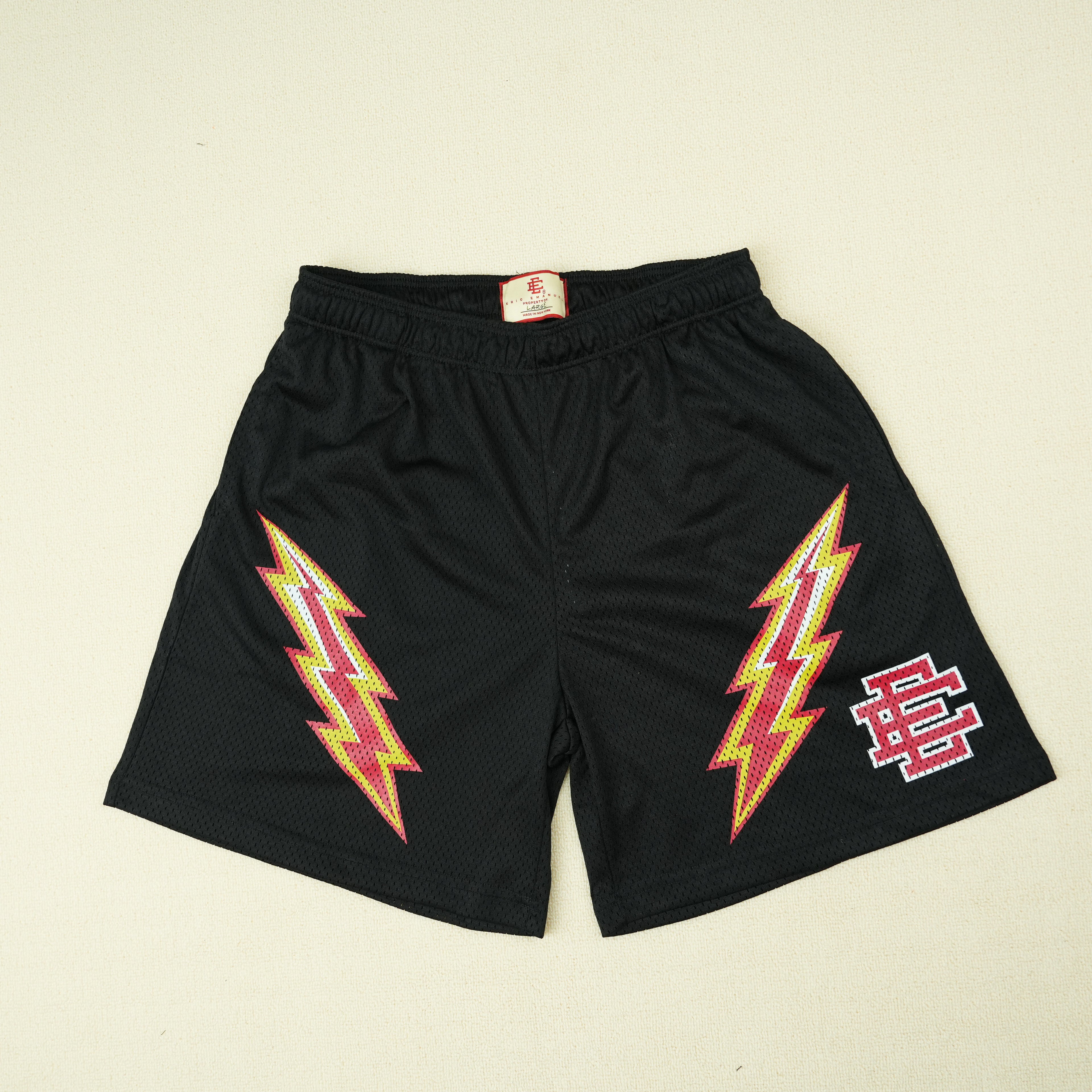 Eric Emanuel Lightning Bolt Black/Yellow/Red